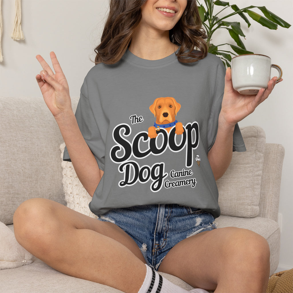 The Scoop Dog T-Shirt — Cute Canine Creamery Tee
