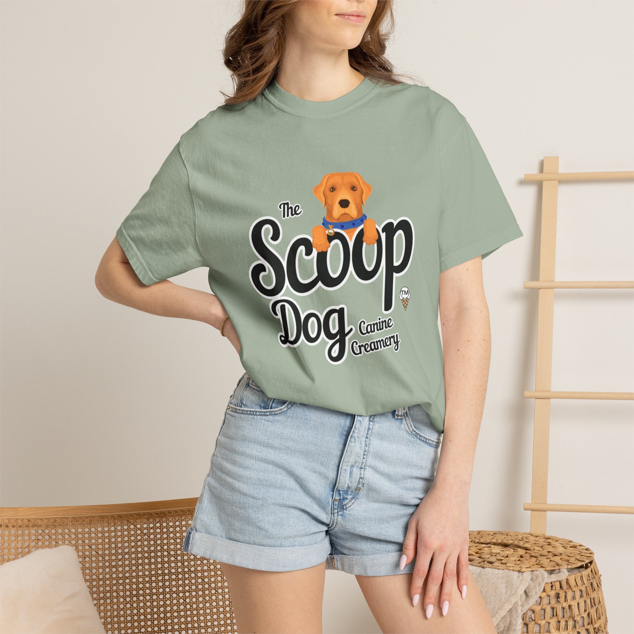 The Scoop Dog T-Shirt — Cute Canine Creamery Tee