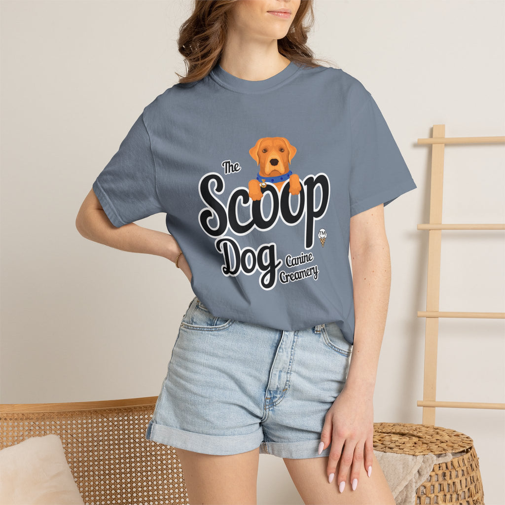 The Scoop Dog T-Shirt — Cute Canine Creamery Tee