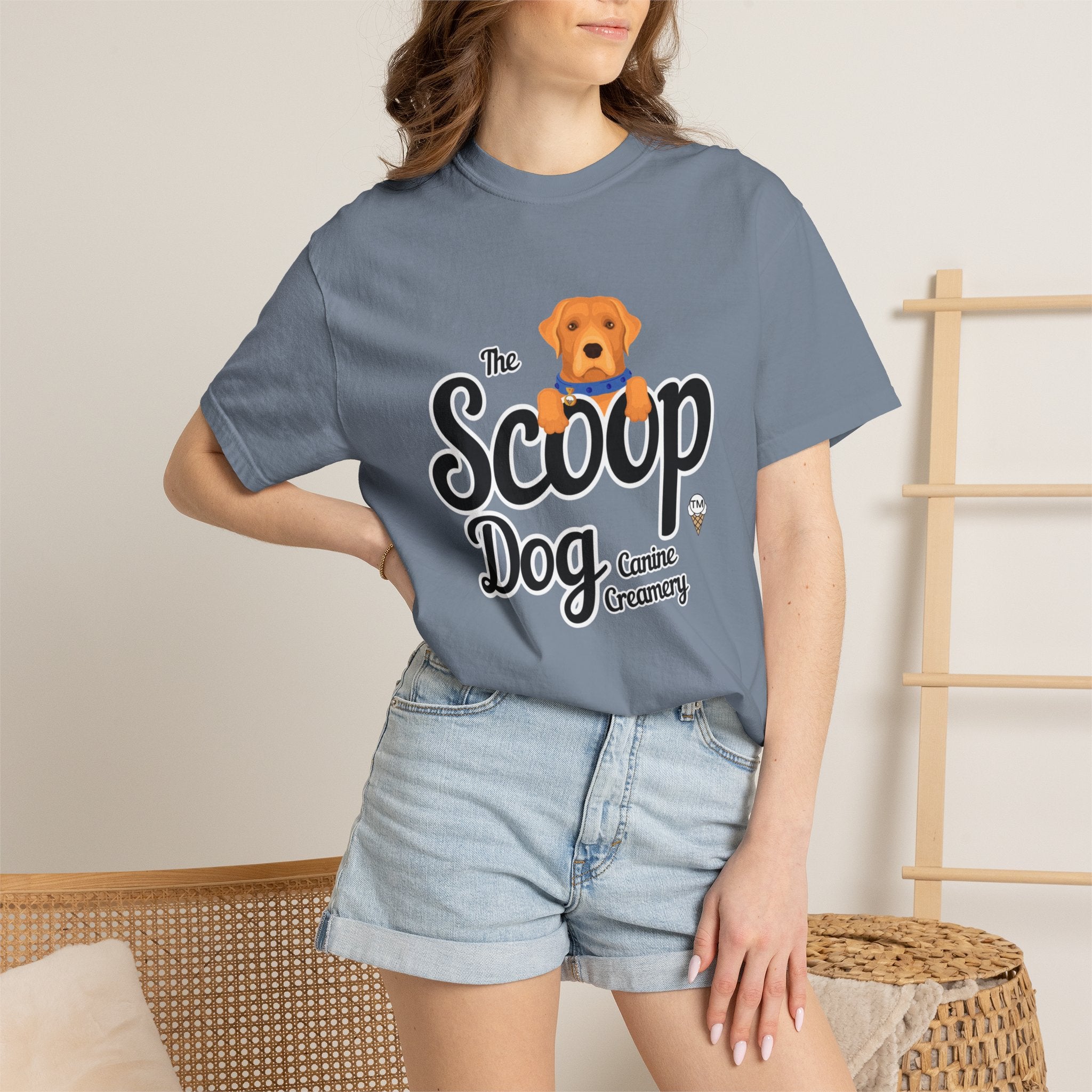 The Scoop Dog T-Shirt — Cute Canine Creamery Tee
