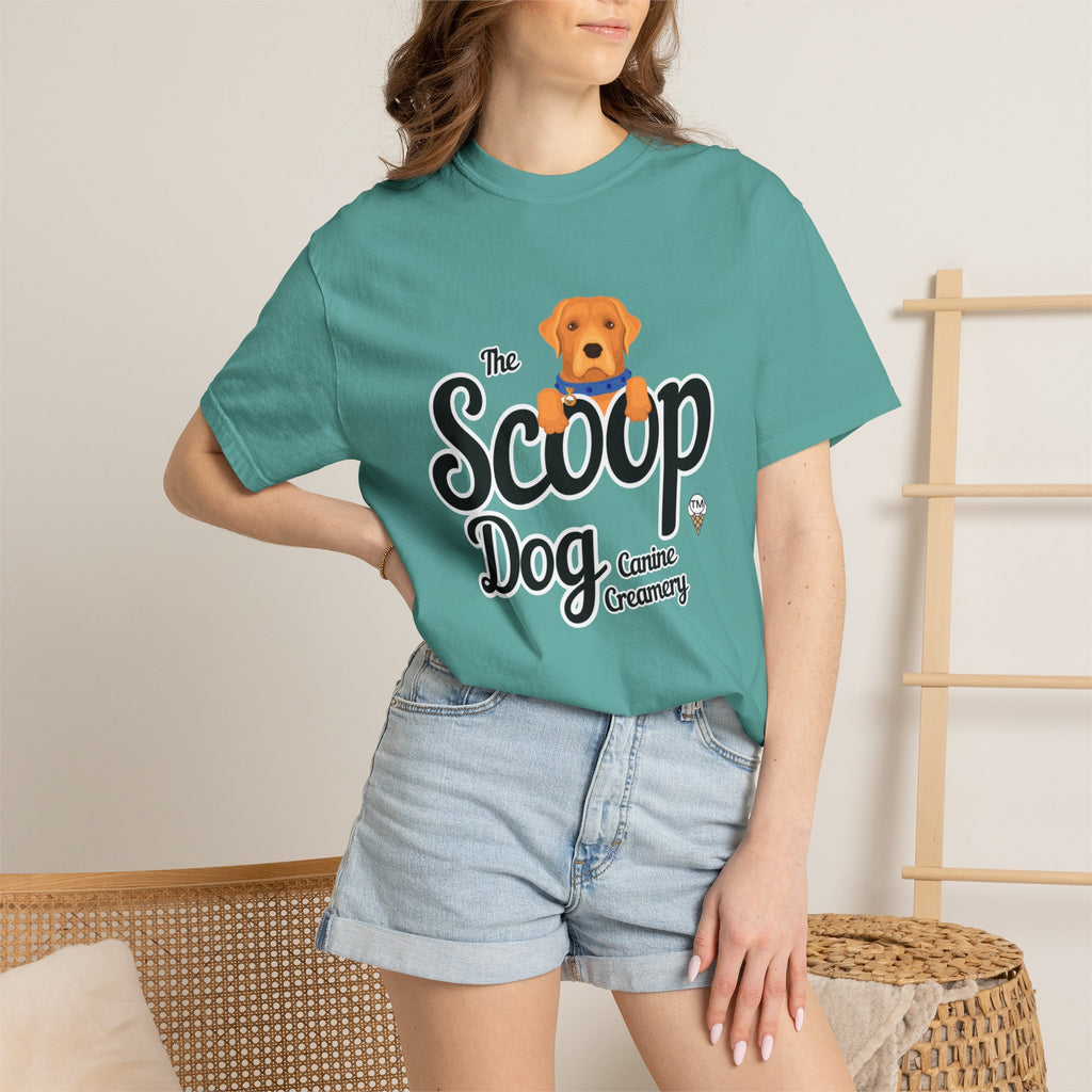 The Scoop Dog T-Shirt — Cute Canine Creamery Tee