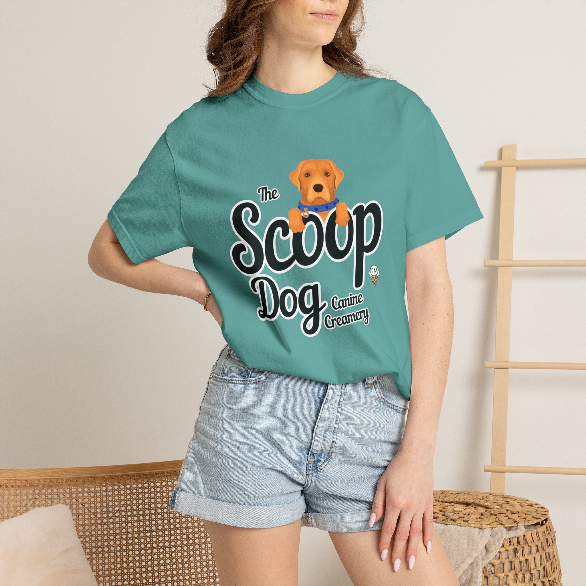 The Scoop Dog T-Shirt — Cute Canine Creamery Tee