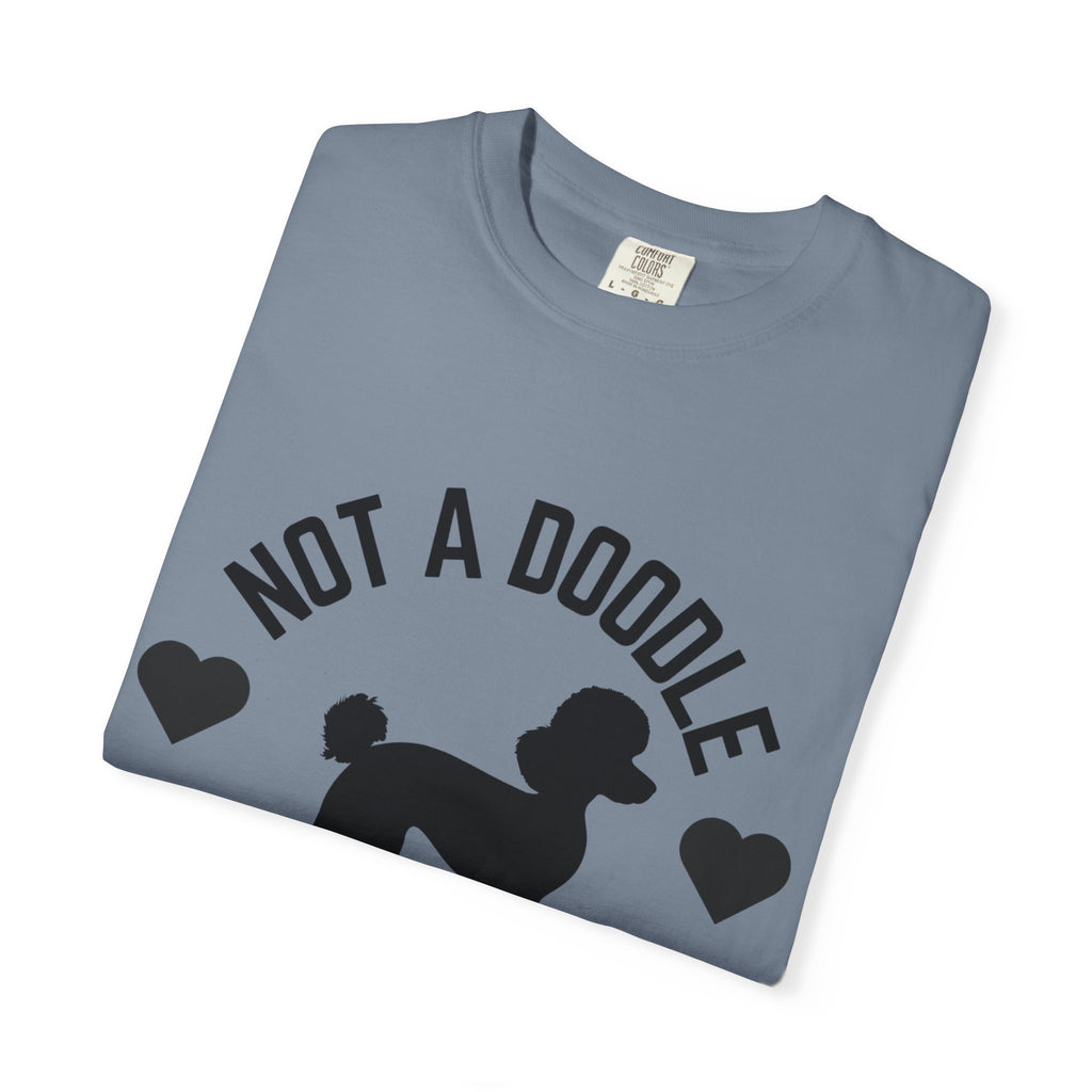 Not a Doodle I Have Standards T-Shirt — Poodle Dog Lover Tee