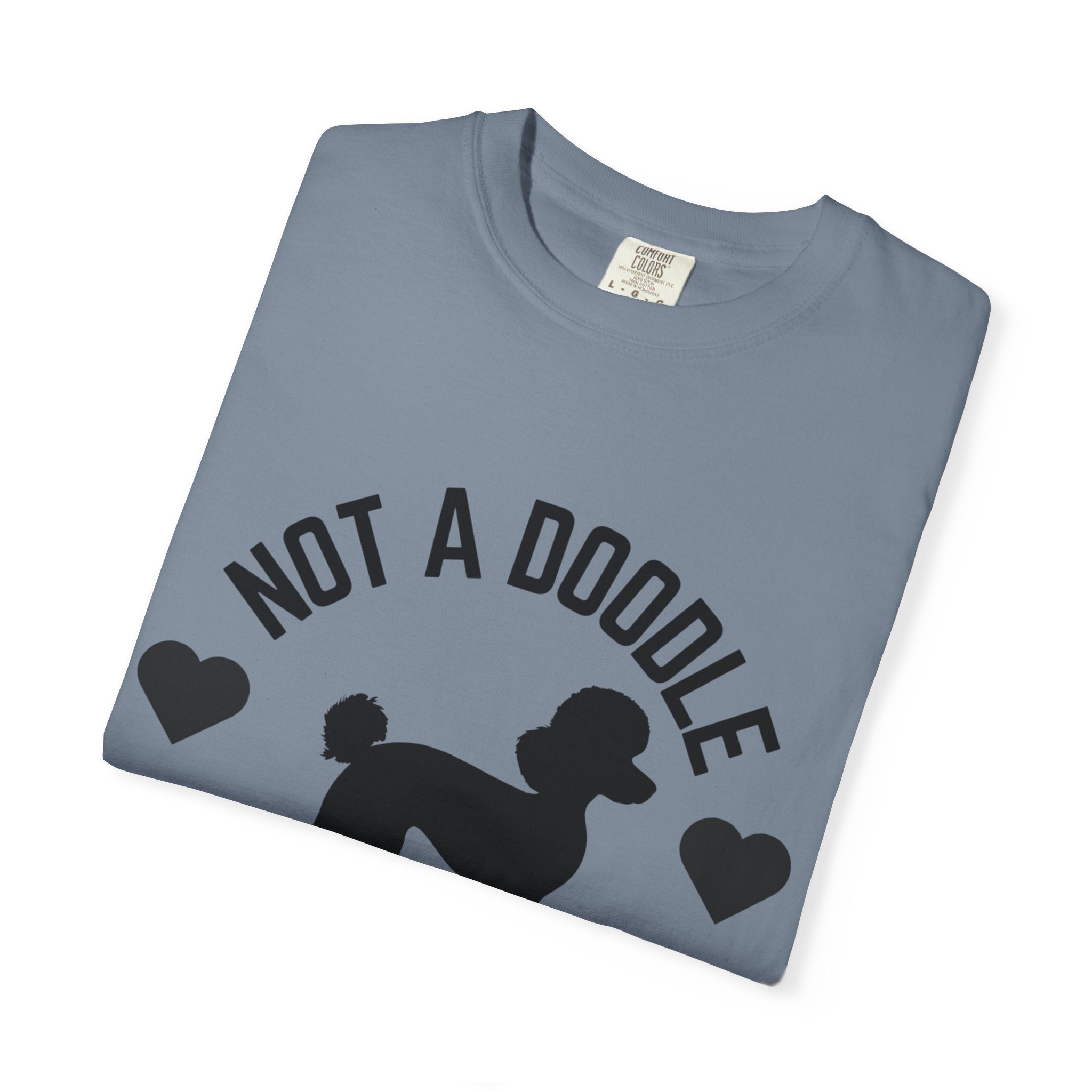Not a Doodle I Have Standards T-Shirt — Poodle Dog Lover Tee
