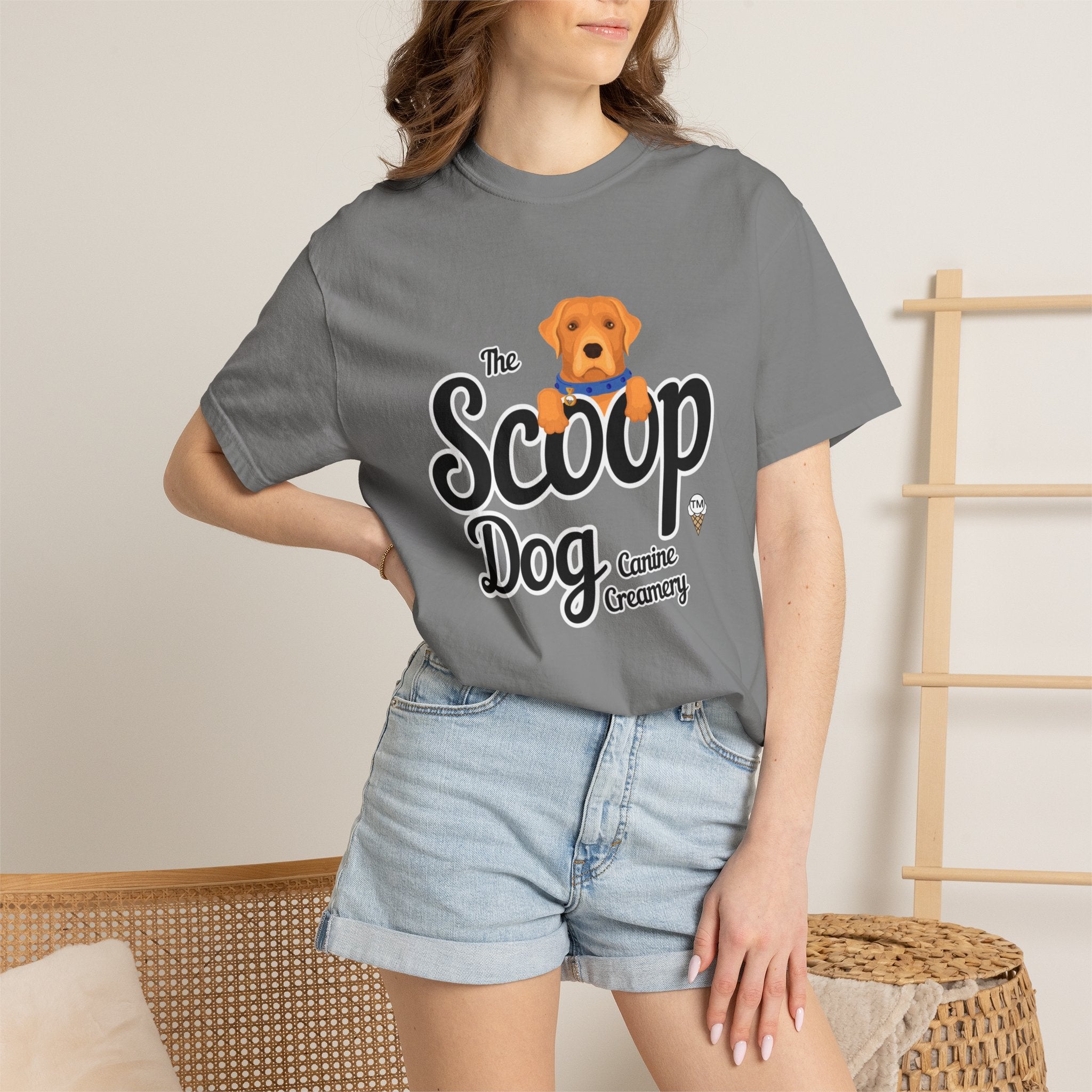 The Scoop Dog T-Shirt — Cute Canine Creamery Tee