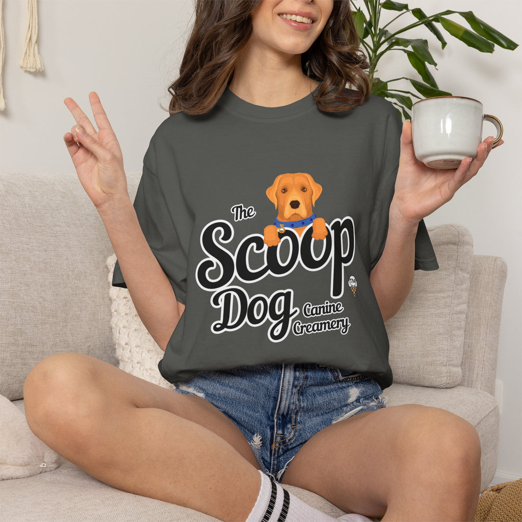 The Scoop Dog T-Shirt — Cute Canine Creamery Tee