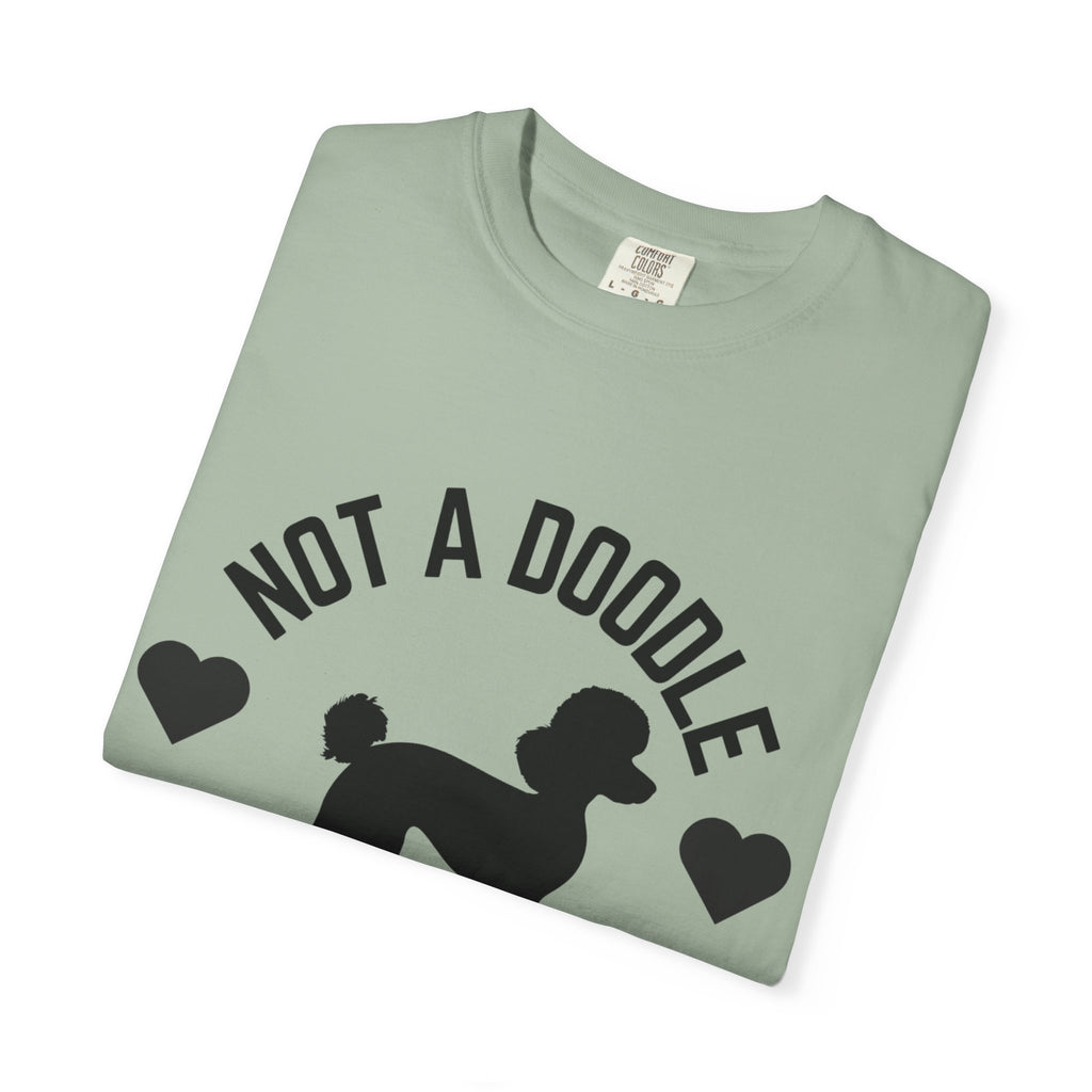 Not a Doodle I Have Standards T-Shirt — Poodle Dog Lover Tee