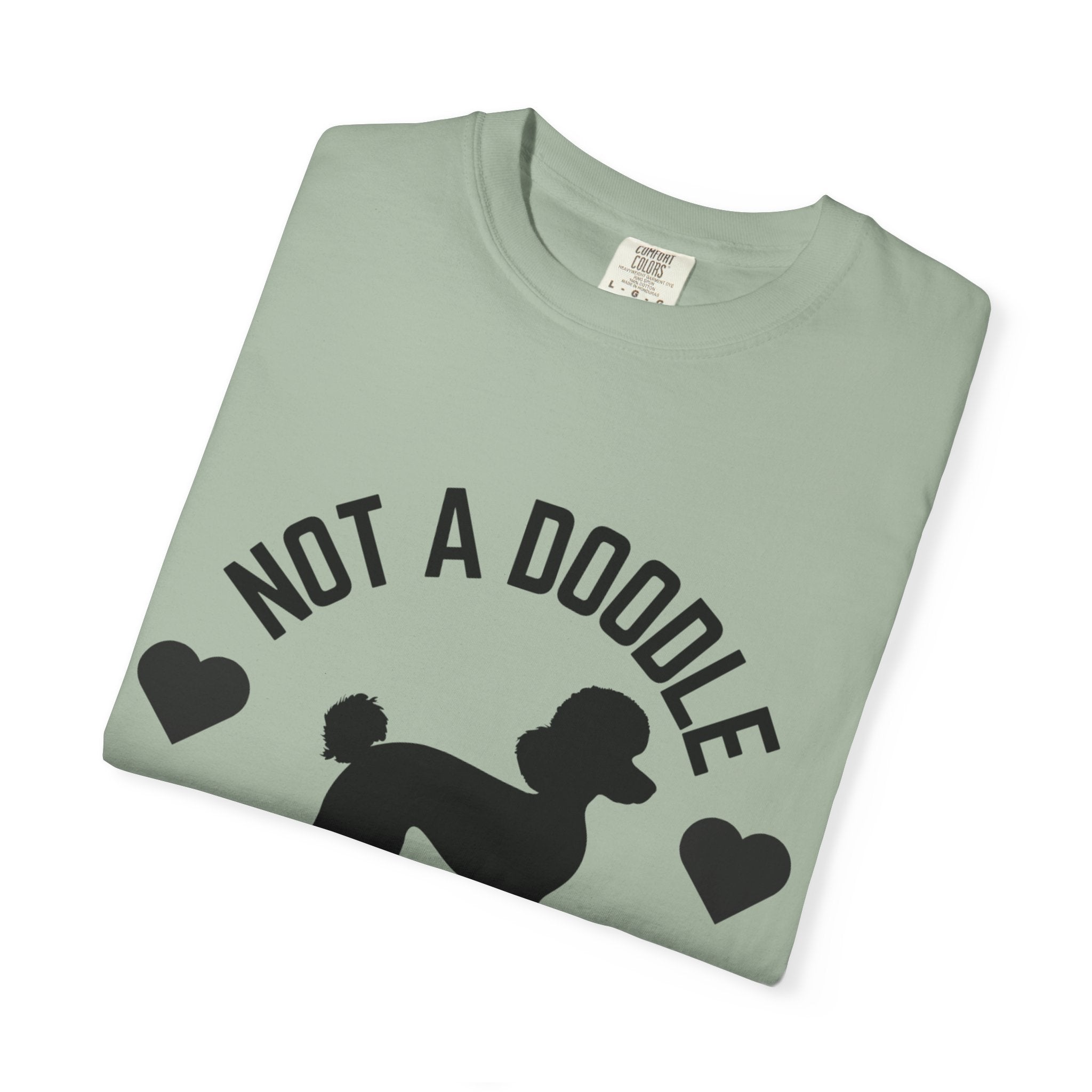 Not a Doodle I Have Standards T-Shirt — Poodle Dog Lover Tee