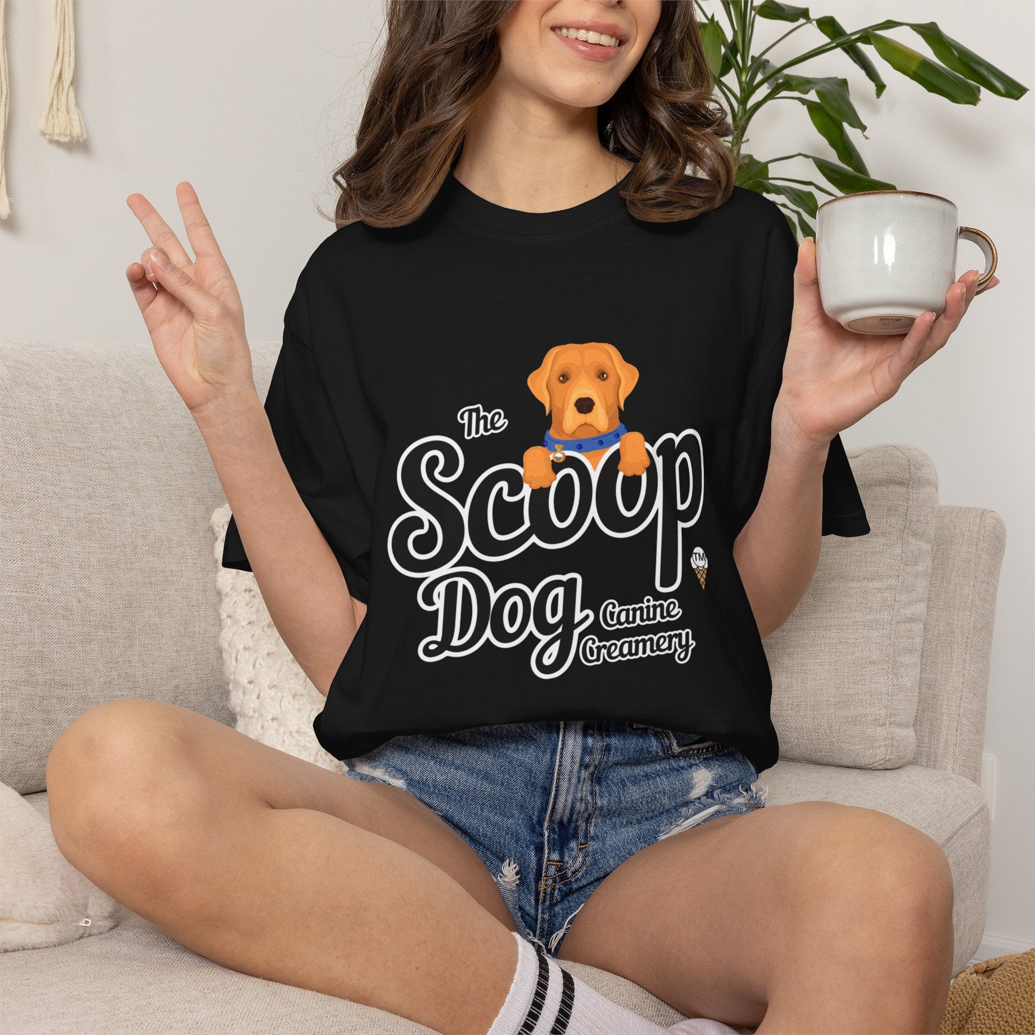 The Scoop Dog T-Shirt — Cute Canine Creamery Tee