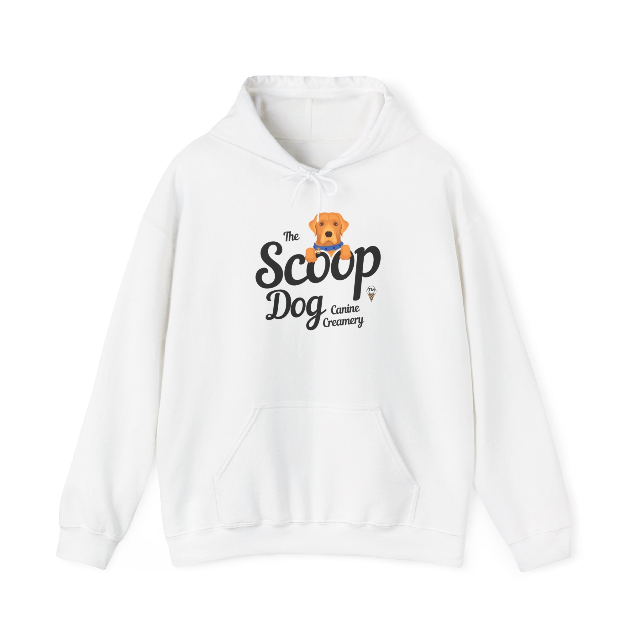 Scoop Dog Creamery Hoodie – Cute Dog Ice Cream Logo Pullover