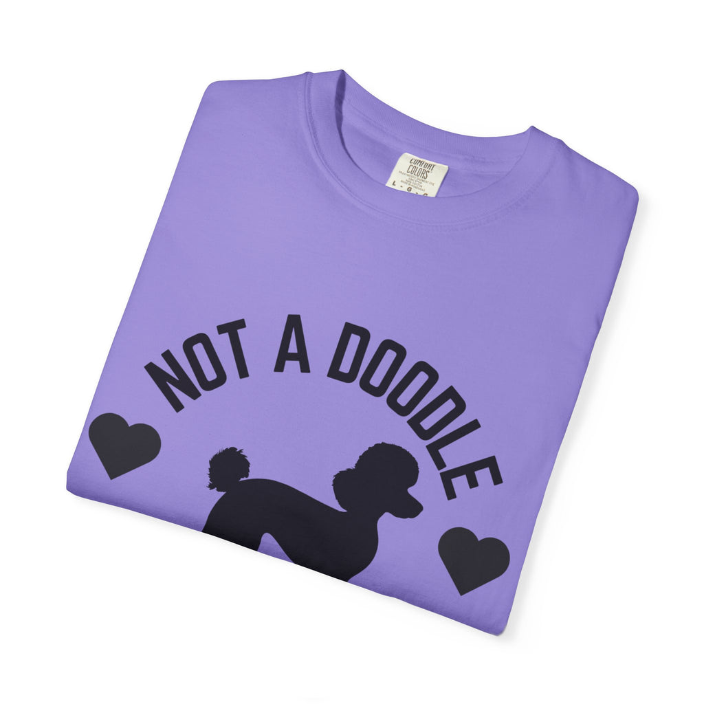 Not a Doodle I Have Standards T-Shirt — Poodle Dog Lover Tee