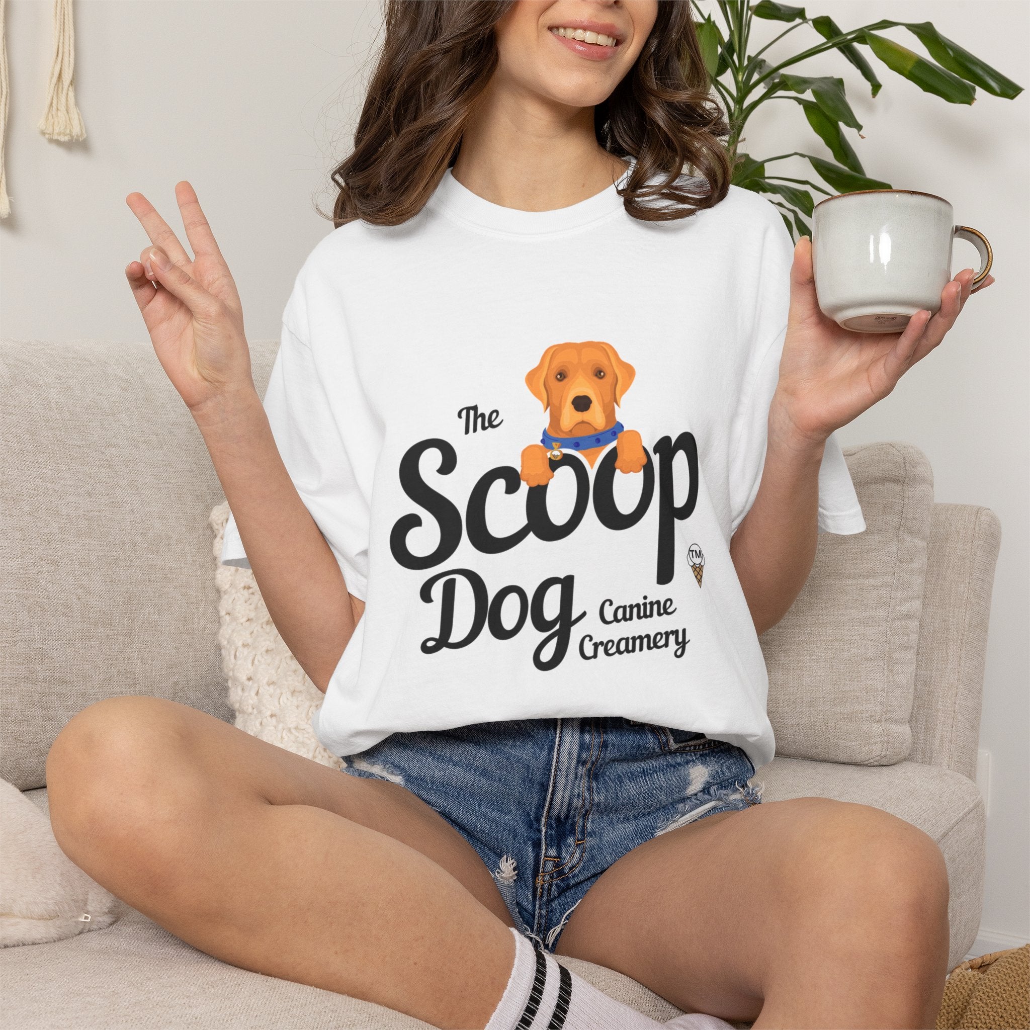 The Scoop Dog T-Shirt — Cute Canine Creamery Tee