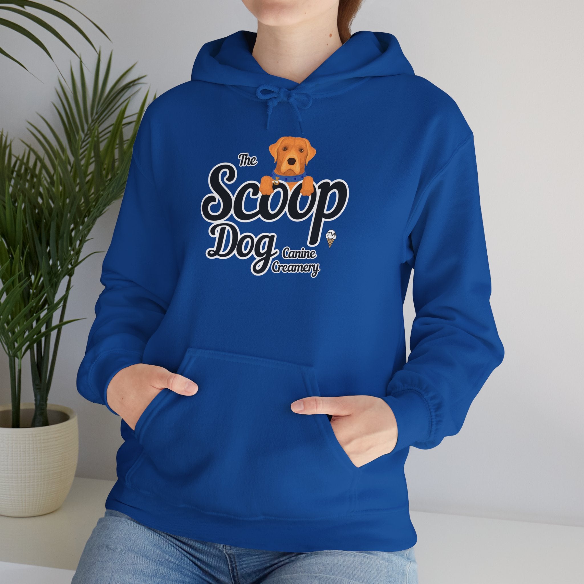 Scoop Dog Creamery Hoodie – Cute Dog Ice Cream Logo Pullover