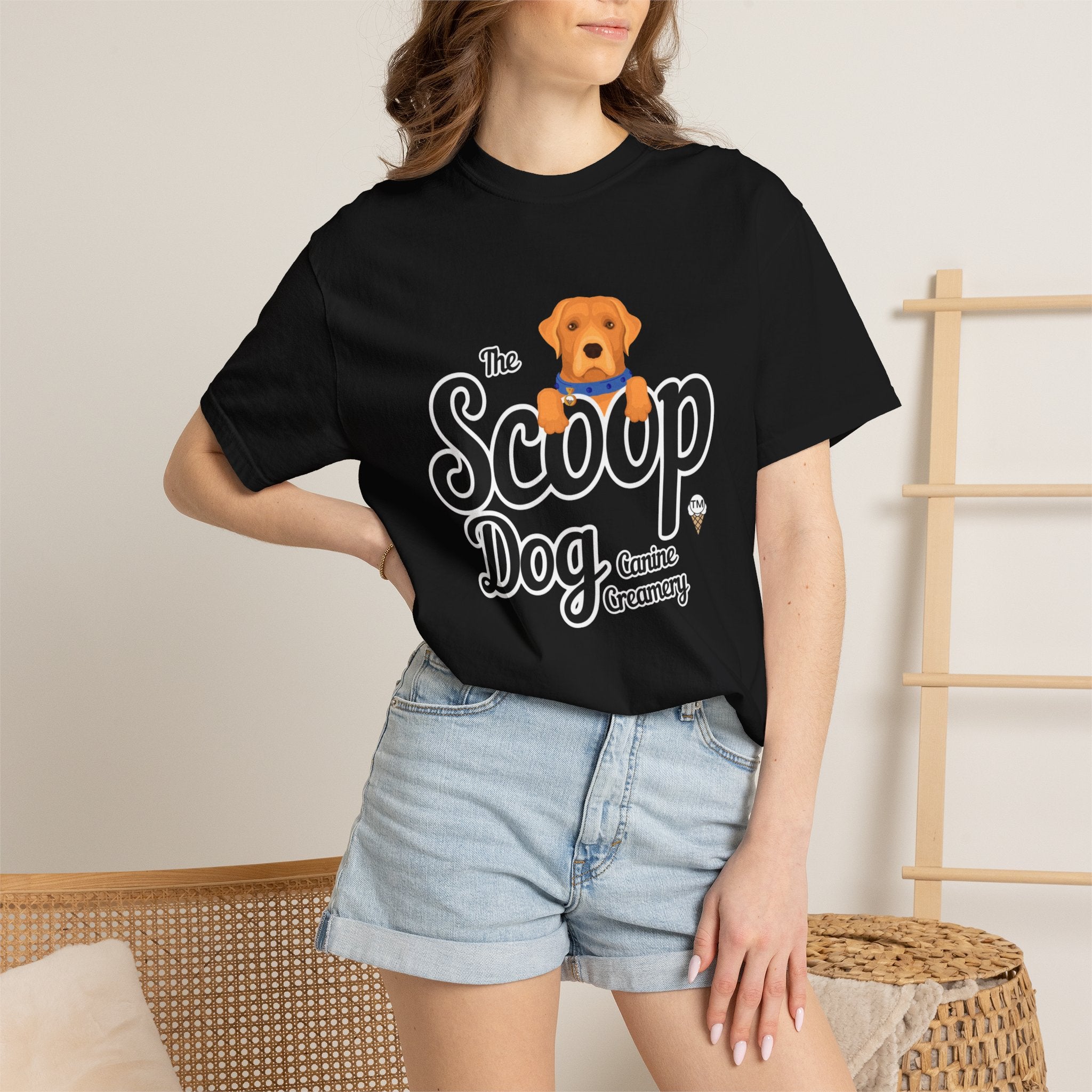 The Scoop Dog T-Shirt — Cute Canine Creamery Tee
