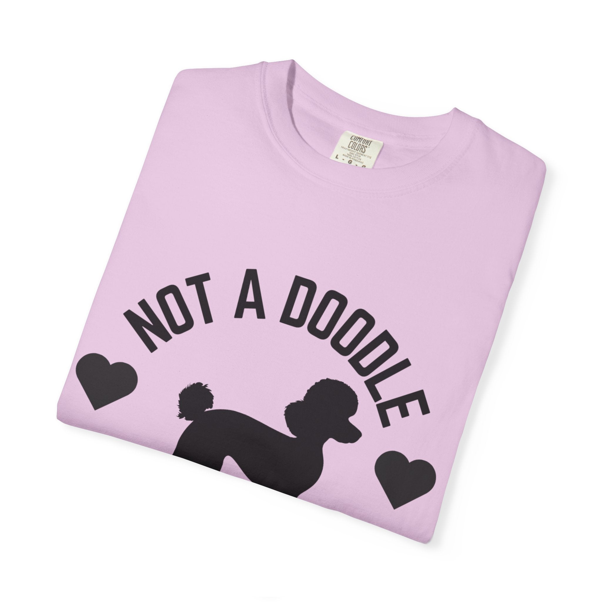 Not a Doodle I Have Standards T-Shirt — Poodle Dog Lover Tee