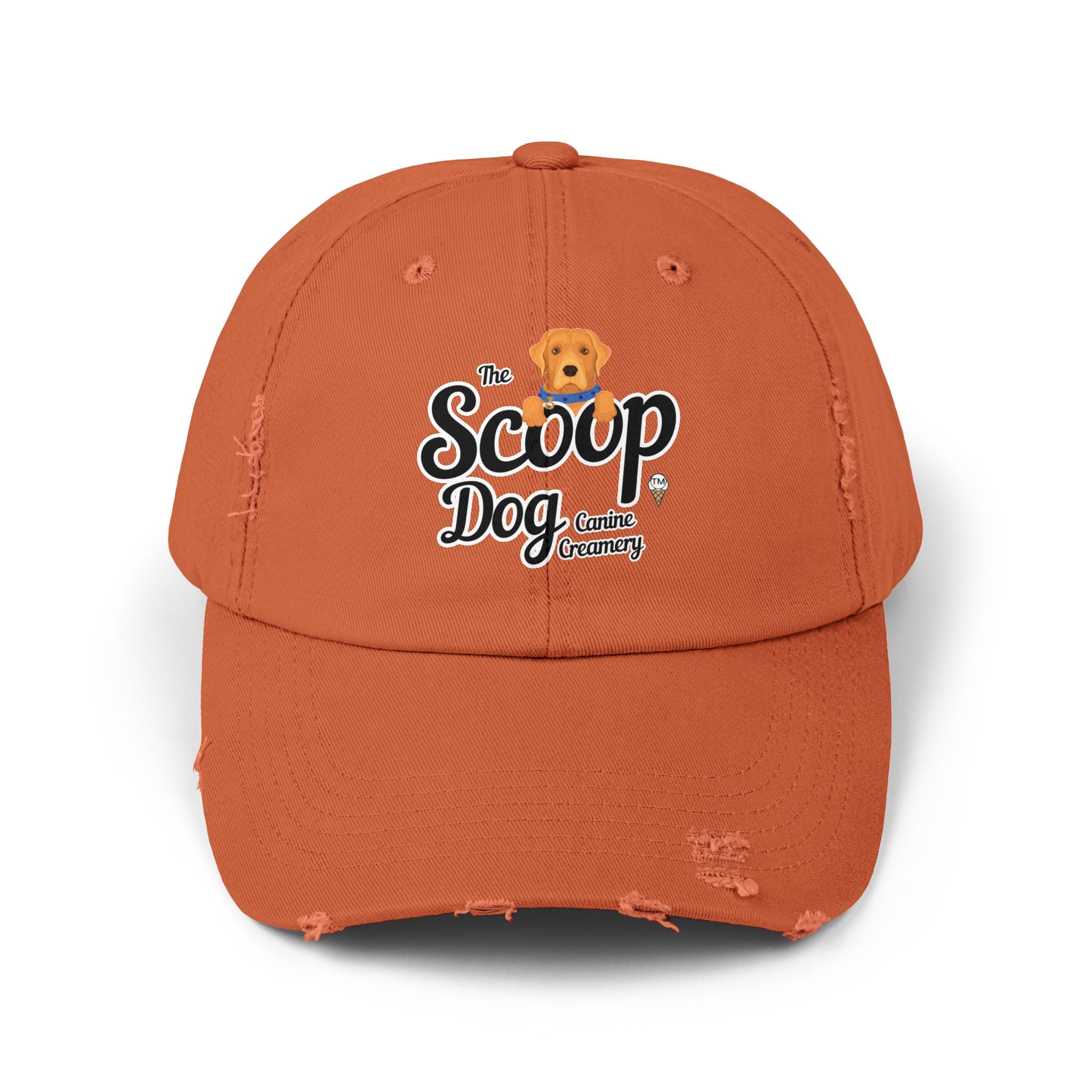 The Scoop Dog Distressed Cap