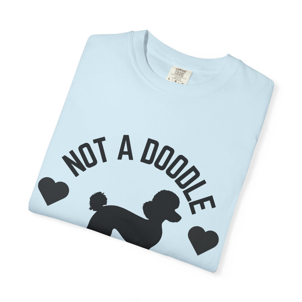 Not a Doodle I Have Standards T-Shirt — Poodle Dog Lover Tee
