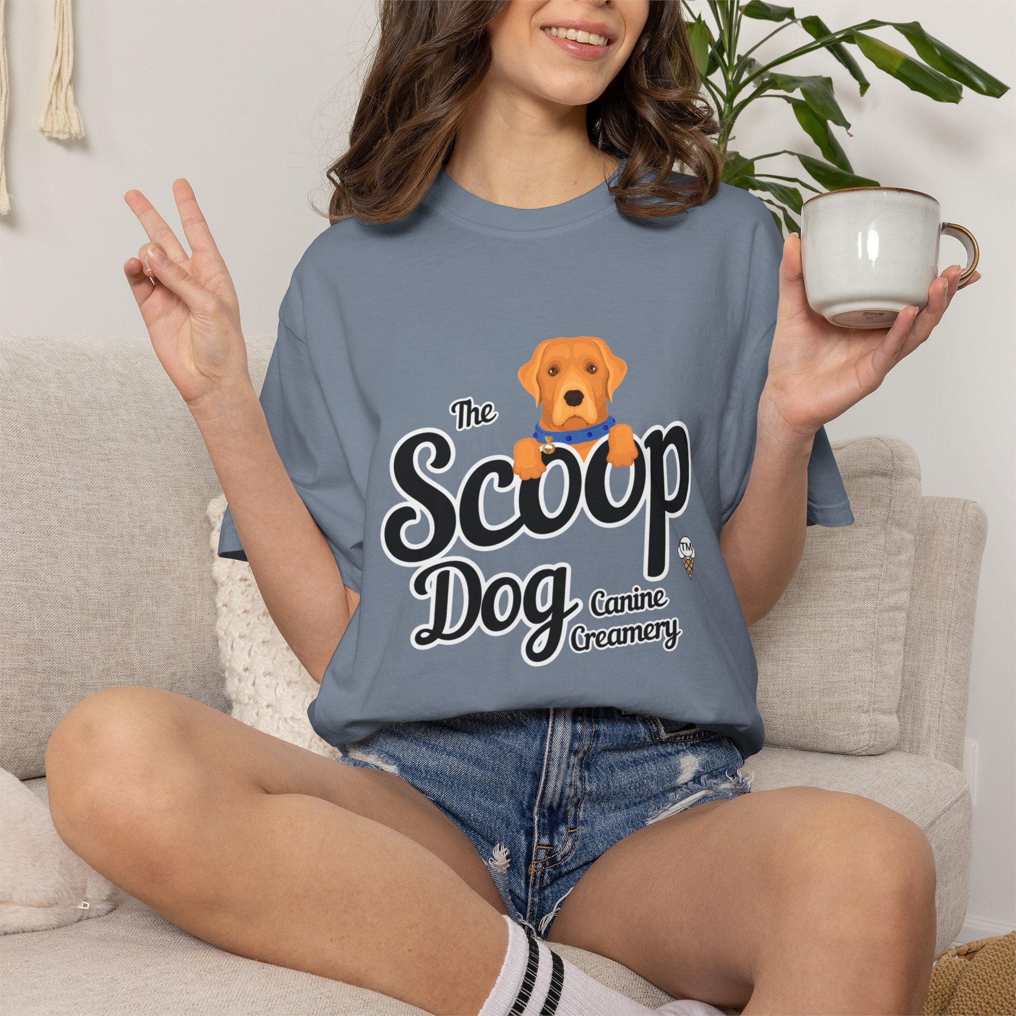 The Scoop Dog T-Shirt — Cute Canine Creamery Tee