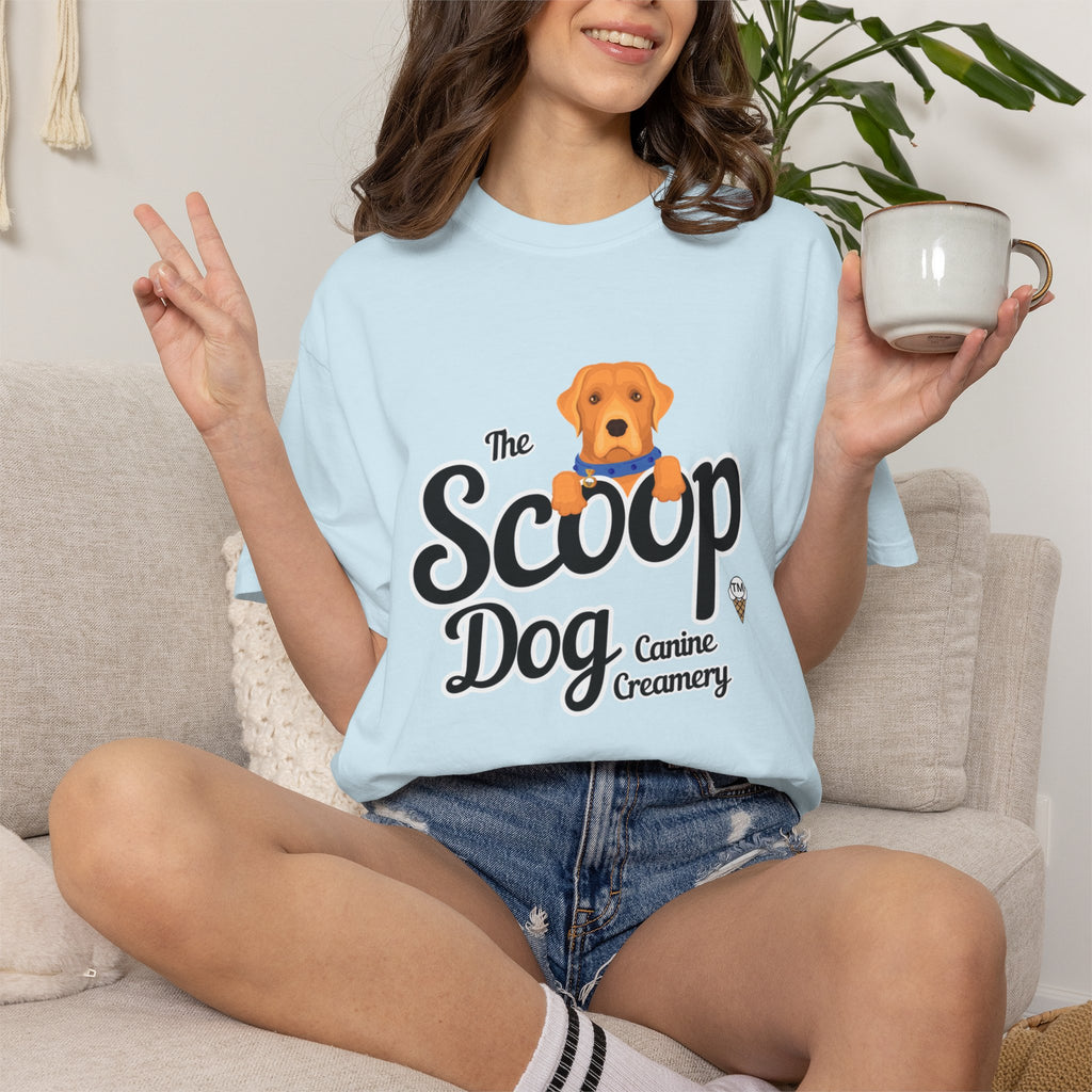 The Scoop Dog T-Shirt — Cute Canine Creamery Tee