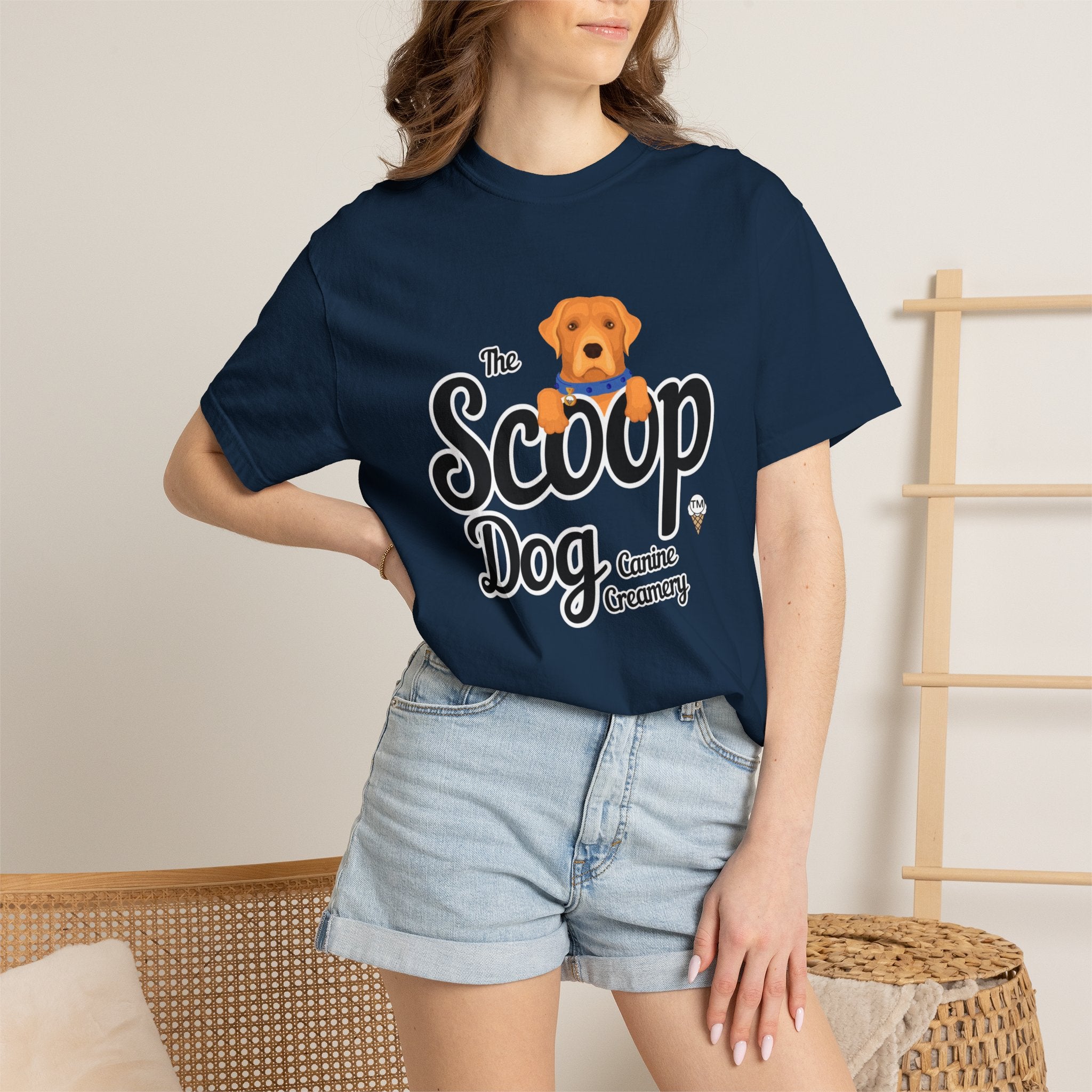 The Scoop Dog T-Shirt — Cute Canine Creamery Tee