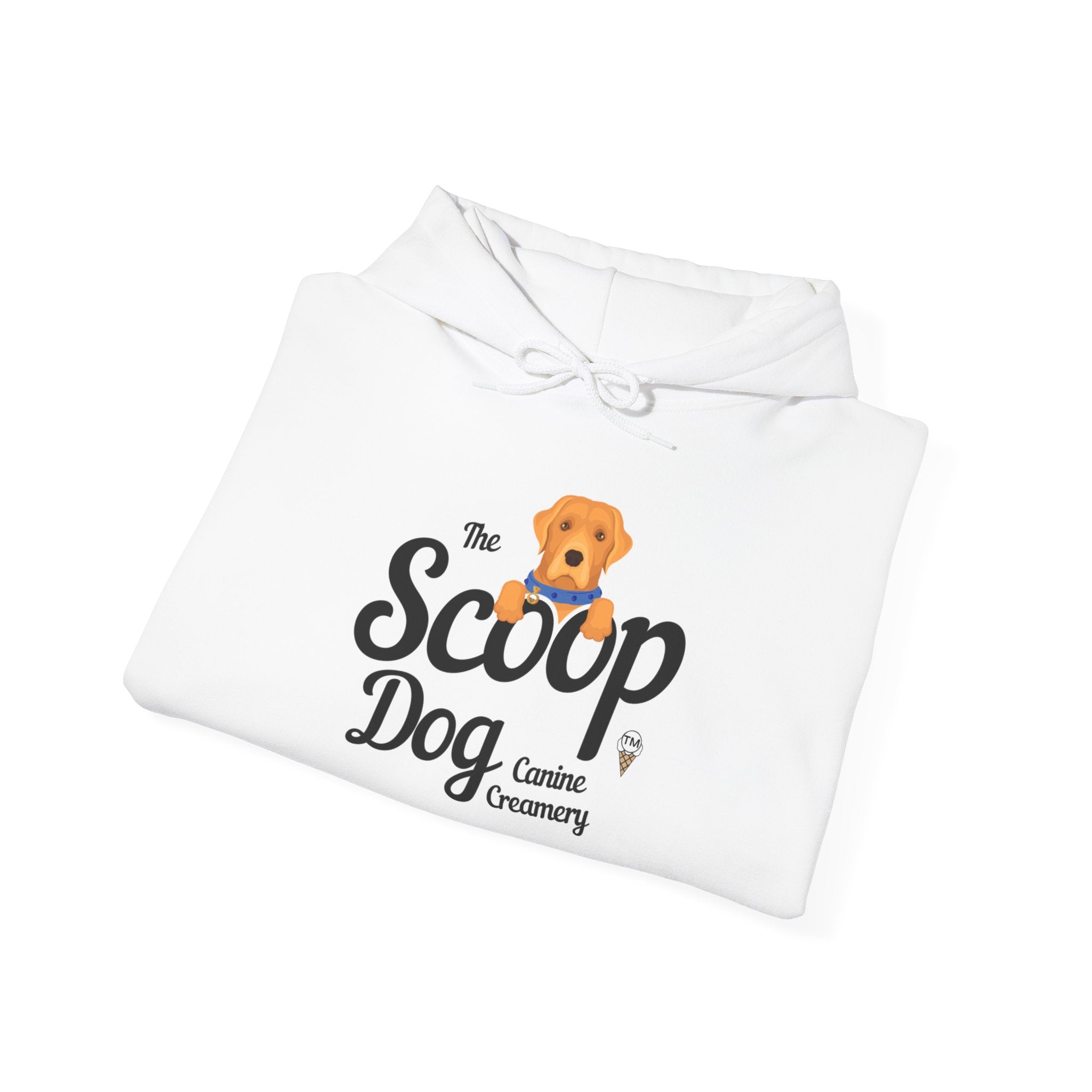 Scoop Dog Creamery Hoodie – Cute Dog Ice Cream Logo Pullover