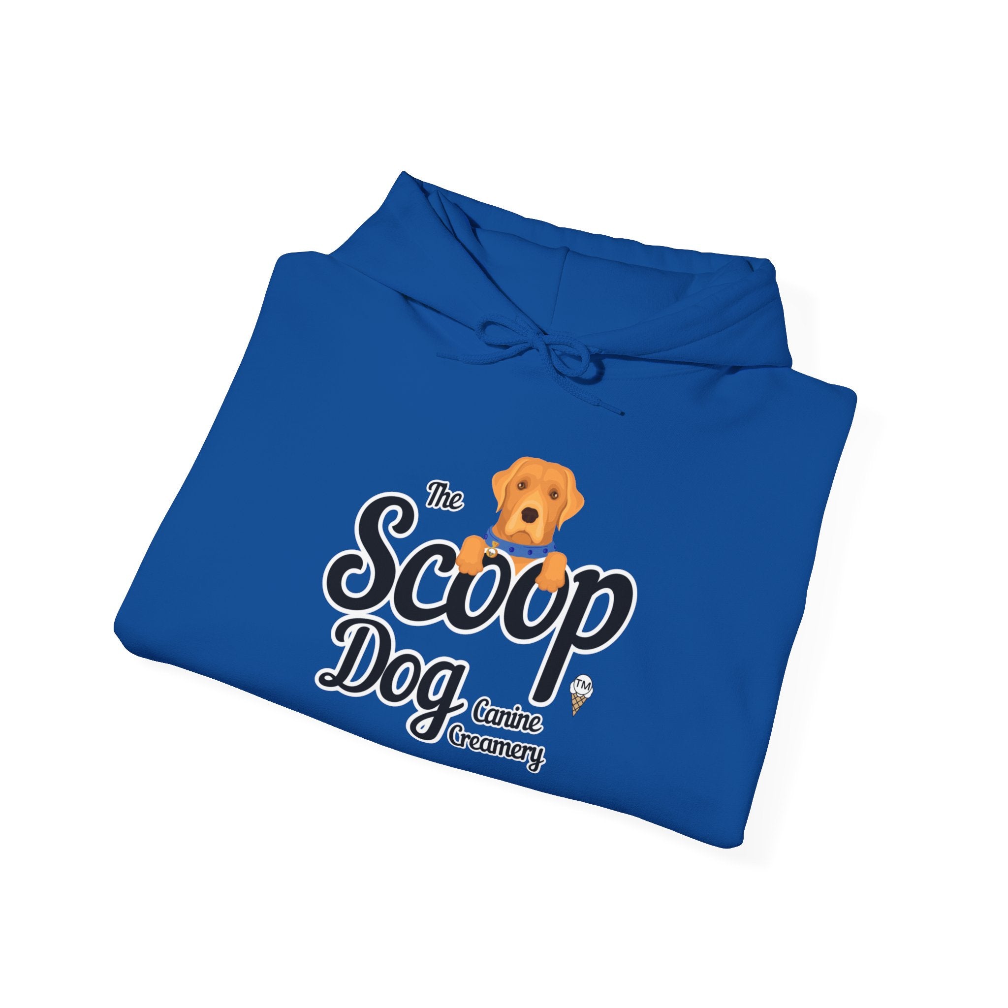 Scoop Dog Creamery Hoodie – Cute Dog Ice Cream Logo Pullover