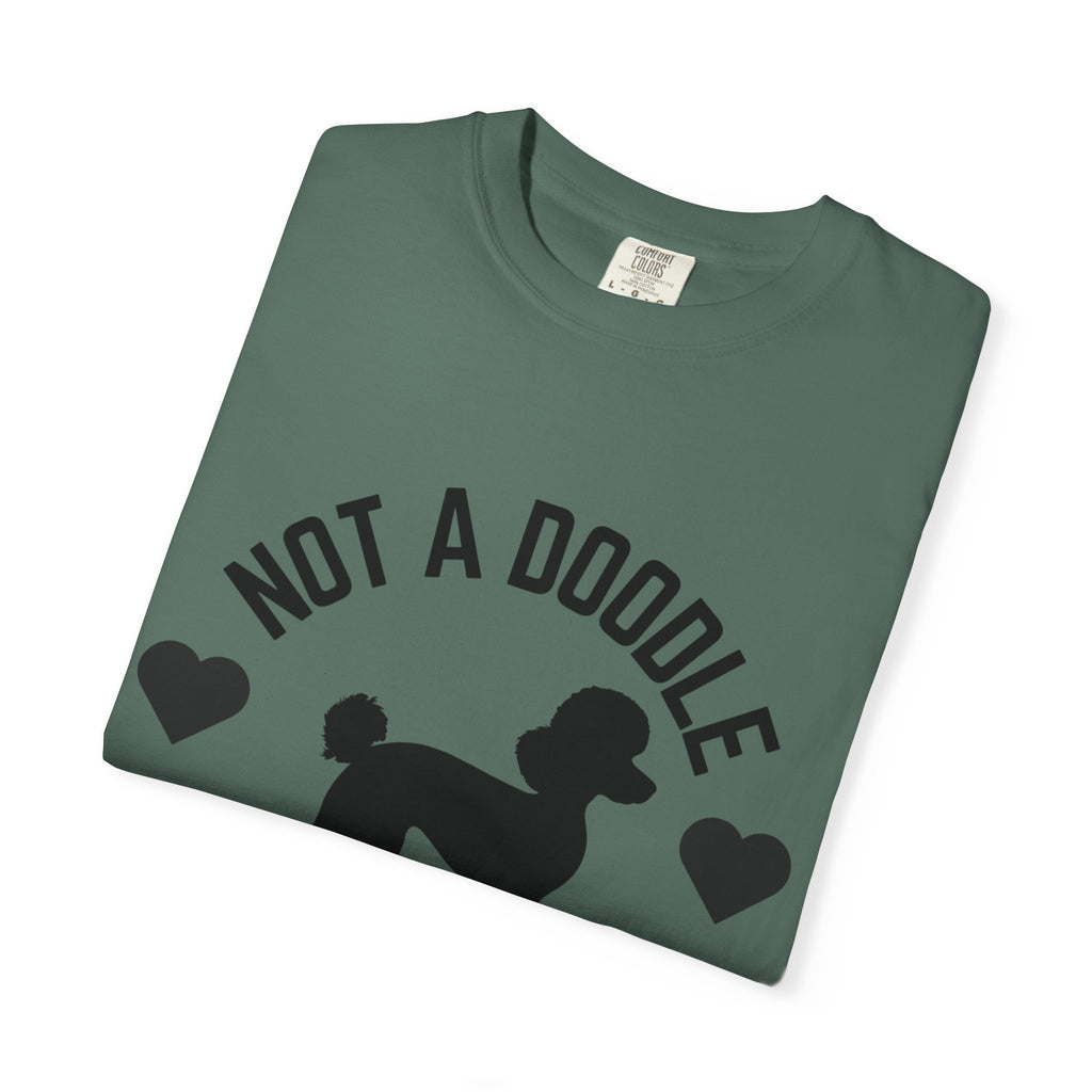 Not a Doodle I Have Standards T-Shirt — Poodle Dog Lover Tee