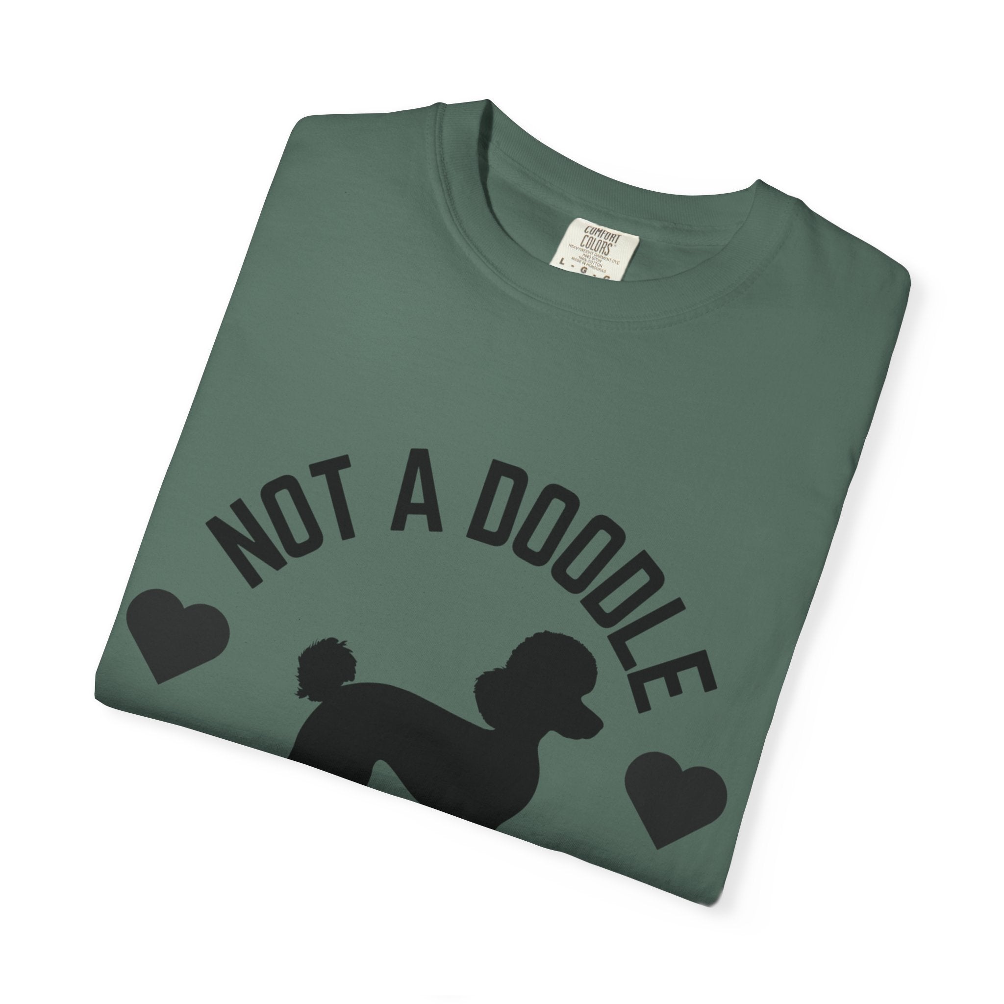 Not a Doodle I Have Standards T-Shirt — Poodle Dog Lover Tee