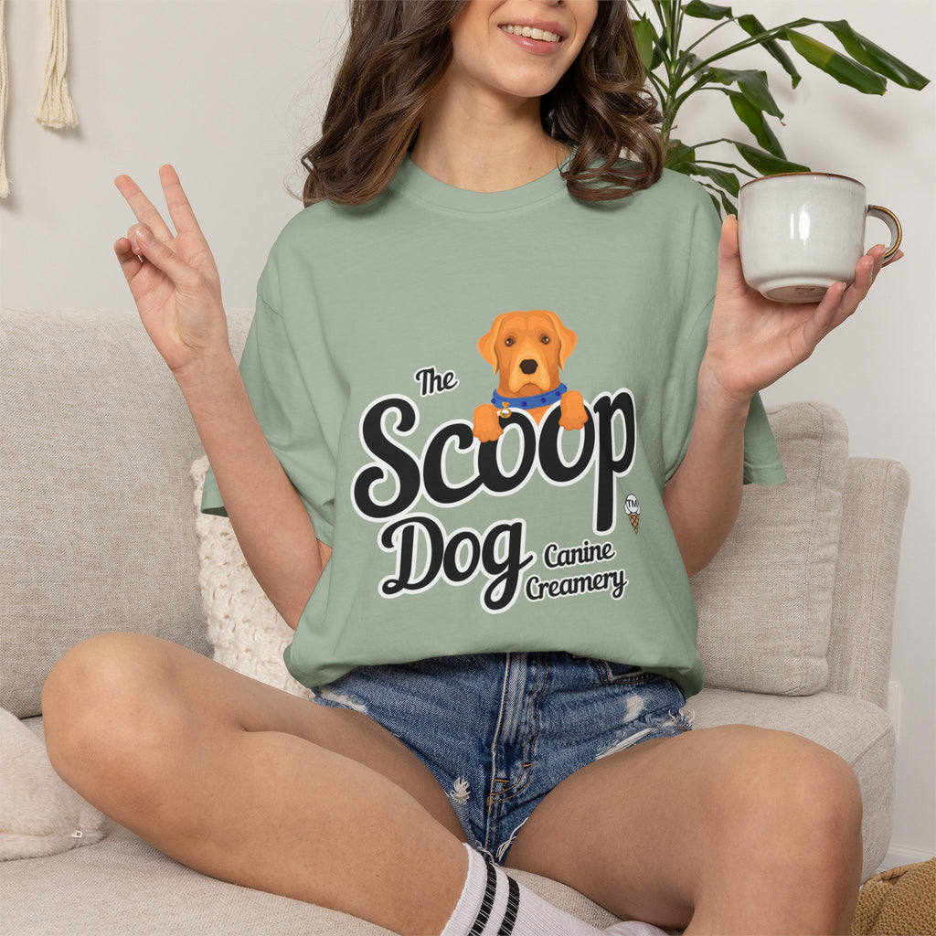 The Scoop Dog T-Shirt — Cute Canine Creamery Tee
