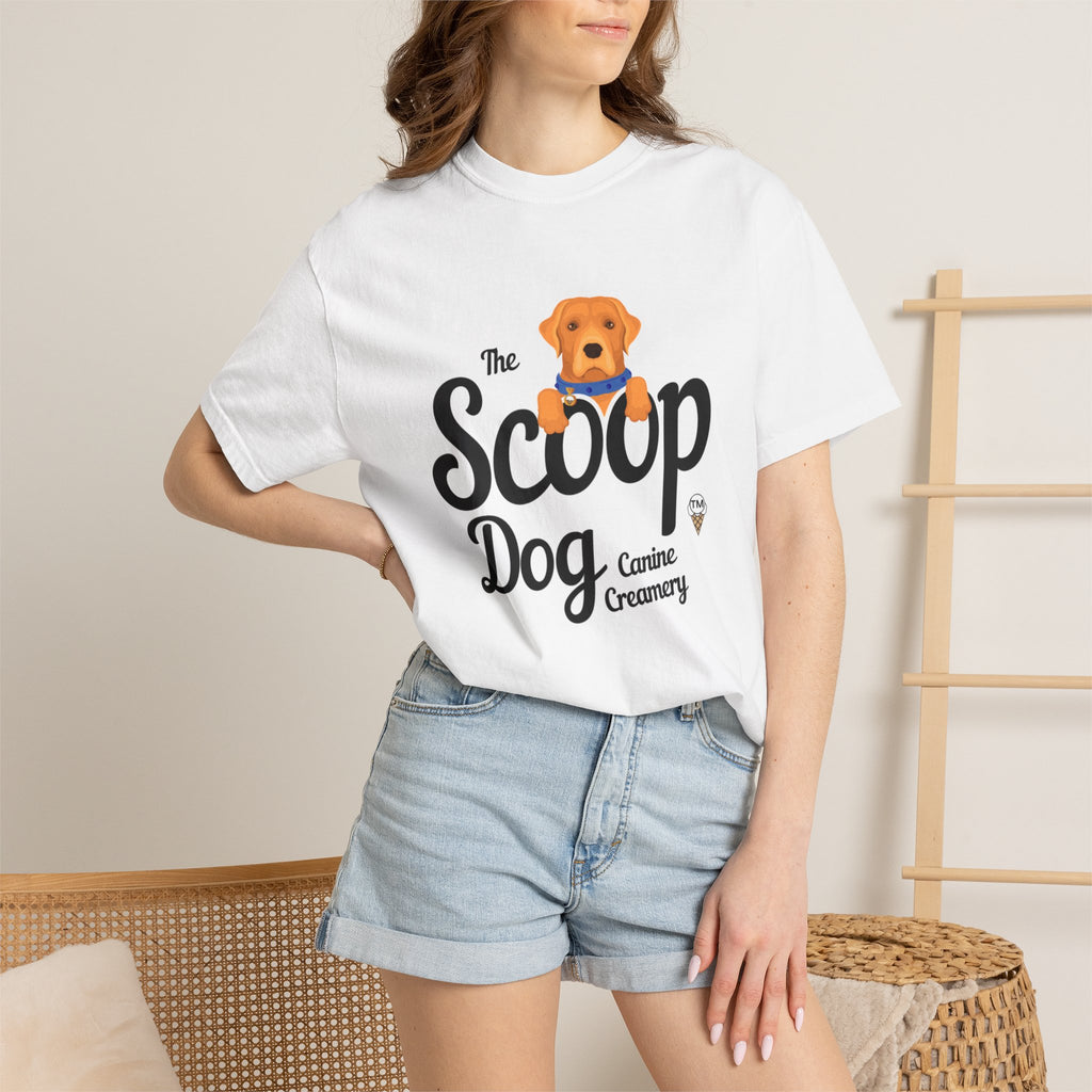 The Scoop Dog T-Shirt — Cute Canine Creamery Tee