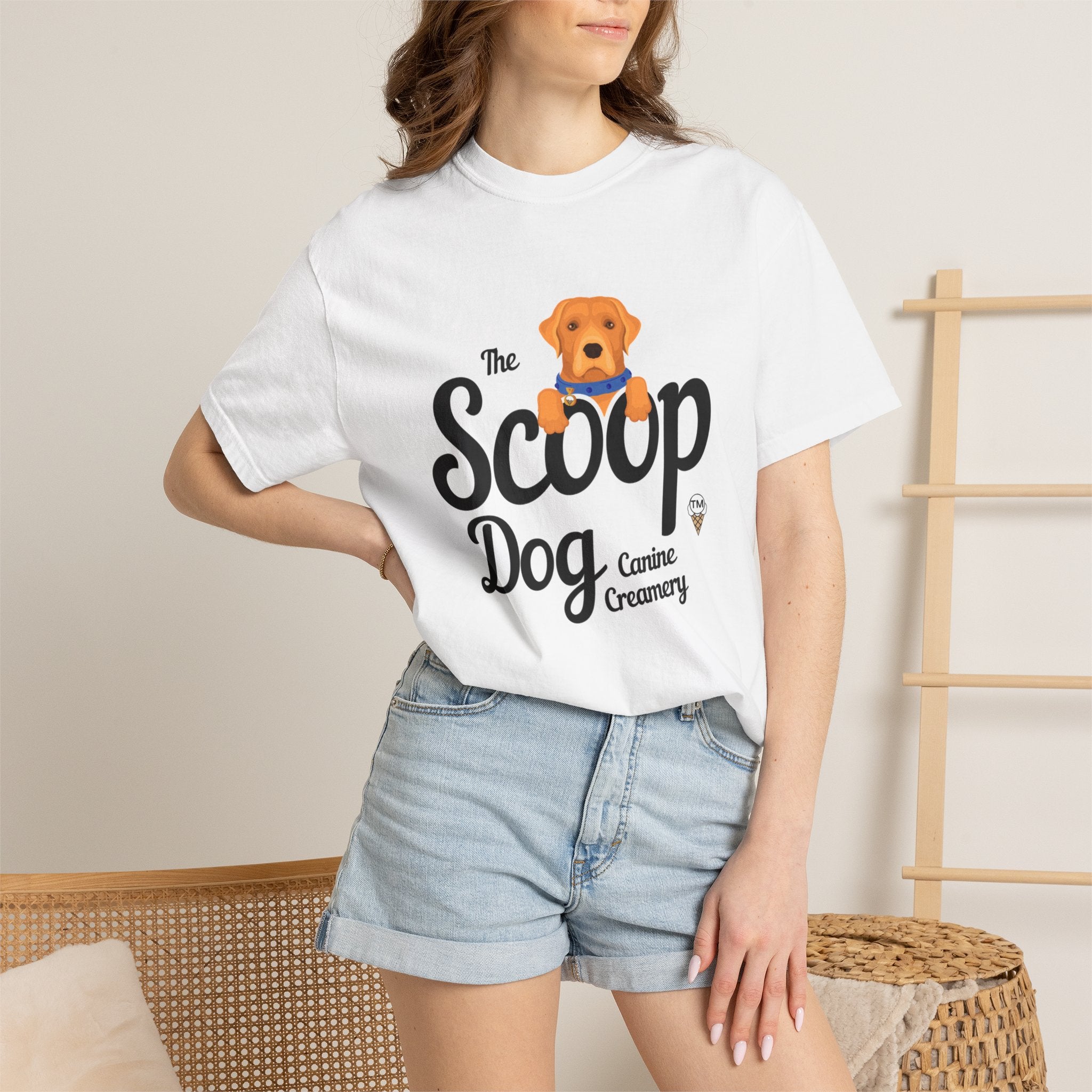 The Scoop Dog T-Shirt — Cute Canine Creamery Tee