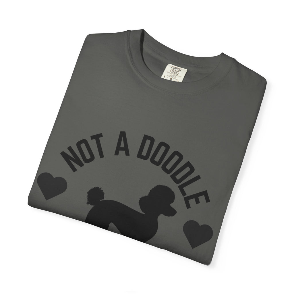 Not a Doodle I Have Standards T-Shirt — Poodle Dog Lover Tee