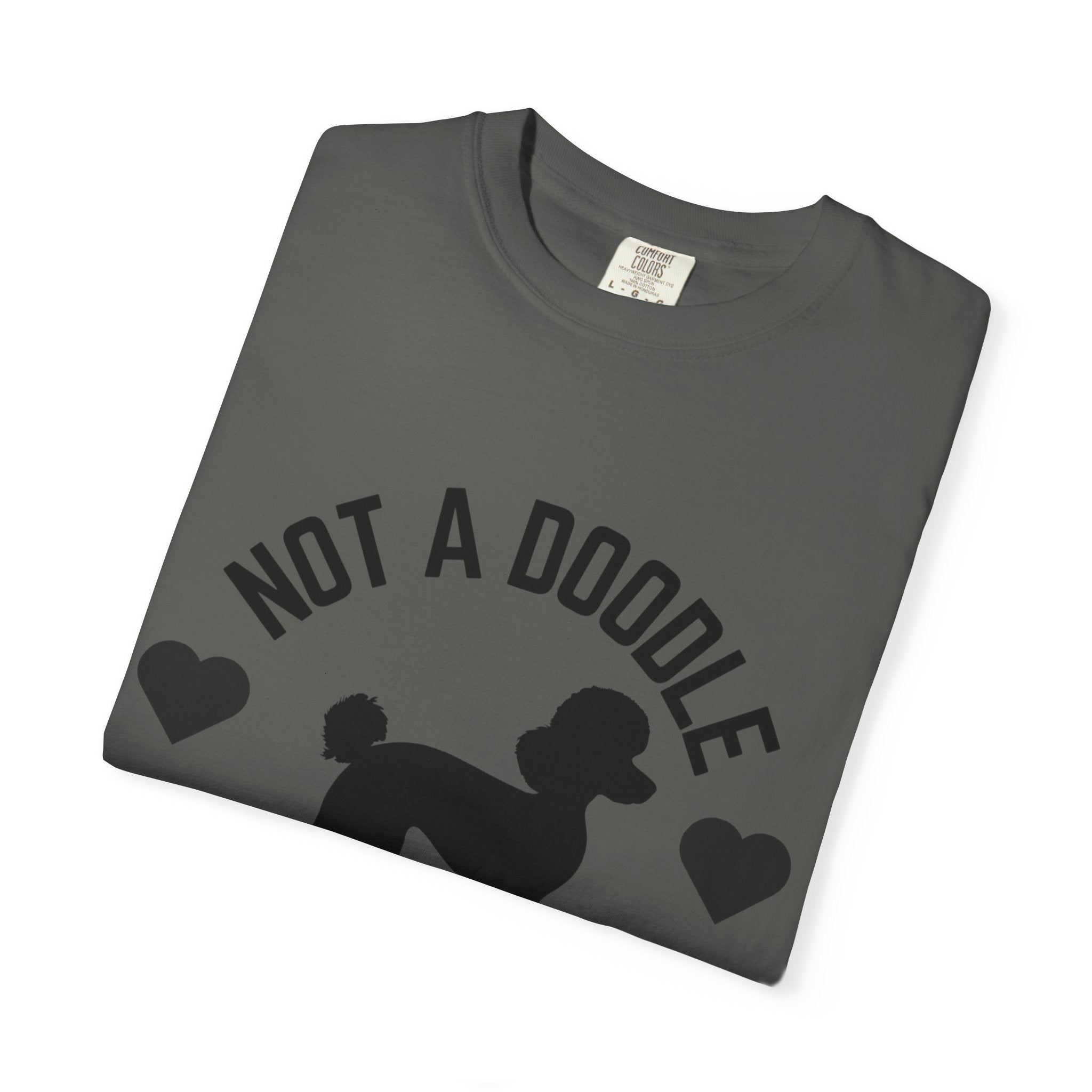 Not a Doodle I Have Standards T-Shirt — Poodle Dog Lover Tee
