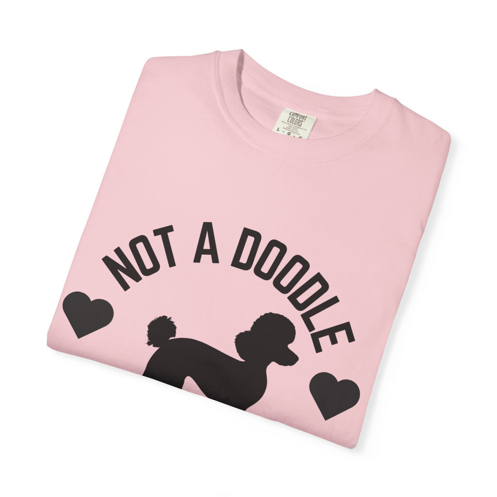 Not a Doodle I Have Standards T-Shirt — Poodle Dog Lover Tee