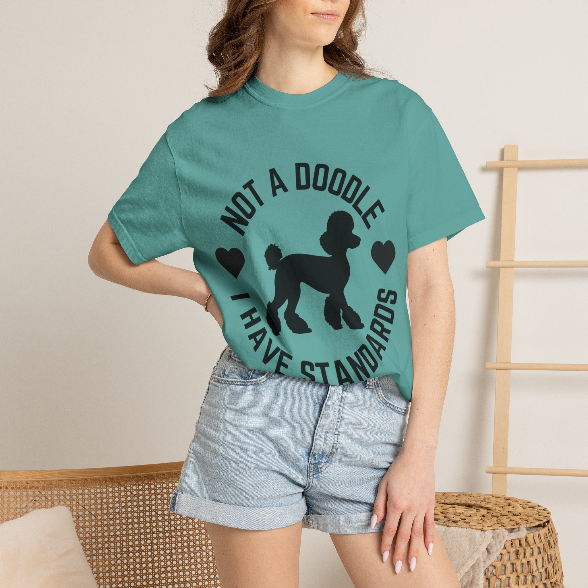 Not a Doodle I Have Standards T-Shirt — Poodle Dog Lover Tee
