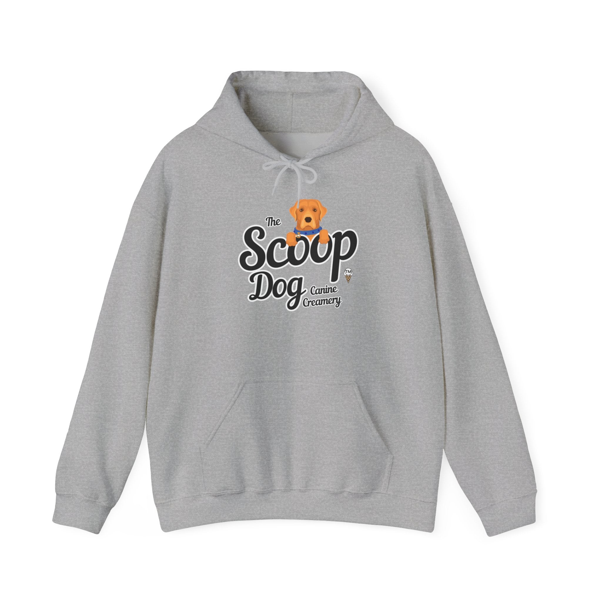 Scoop Dog Creamery Hoodie – Cute Dog Ice Cream Logo Pullover