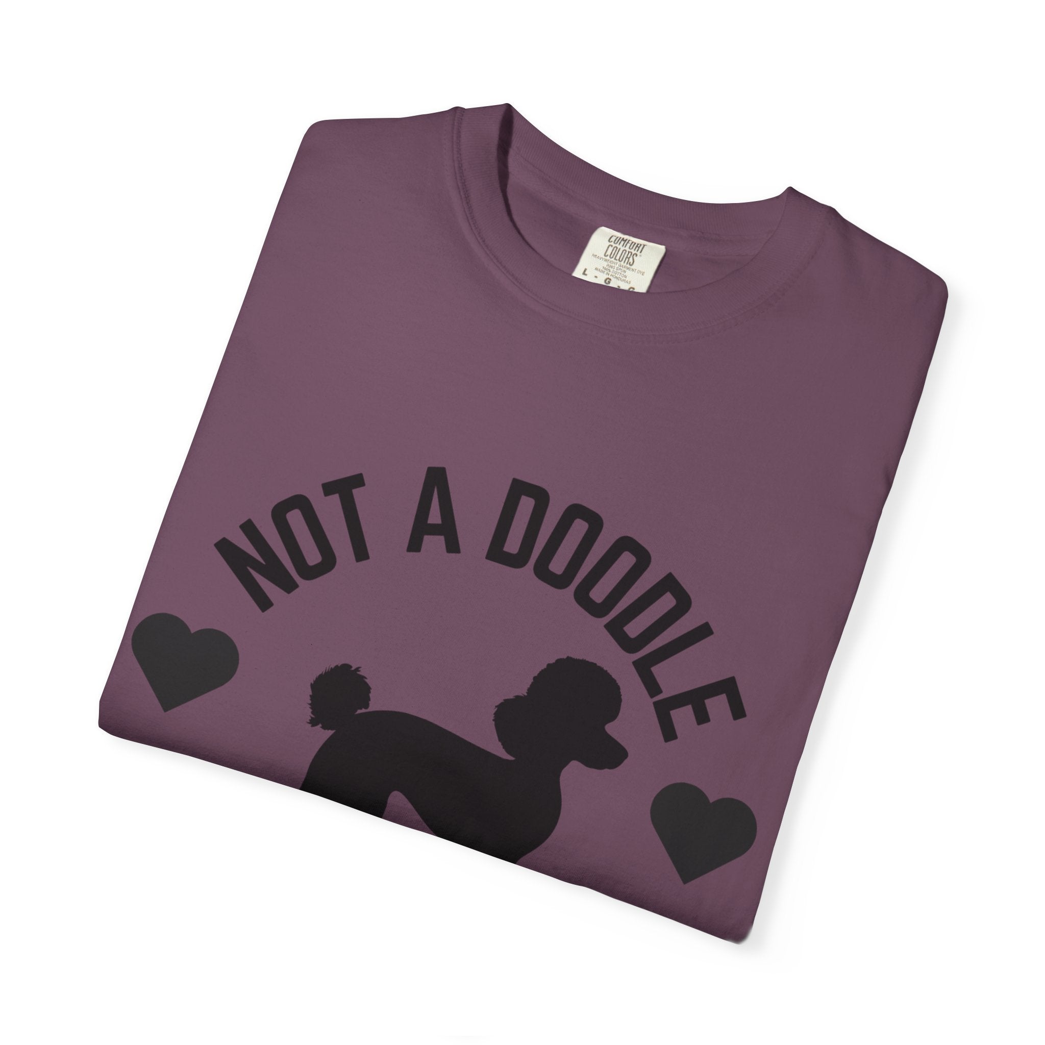 Not a Doodle I Have Standards T-Shirt — Poodle Dog Lover Tee