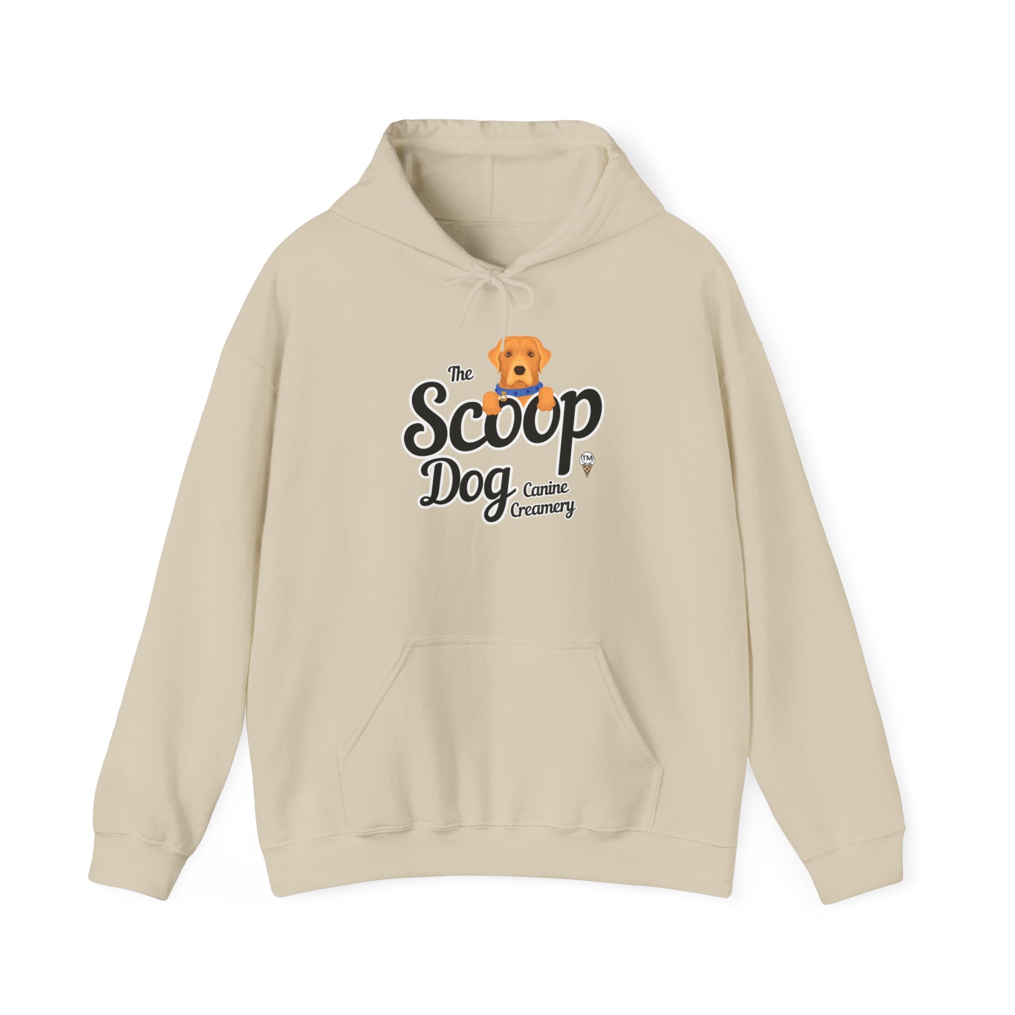 Scoop Dog Creamery Hoodie – Cute Dog Ice Cream Logo Pullover