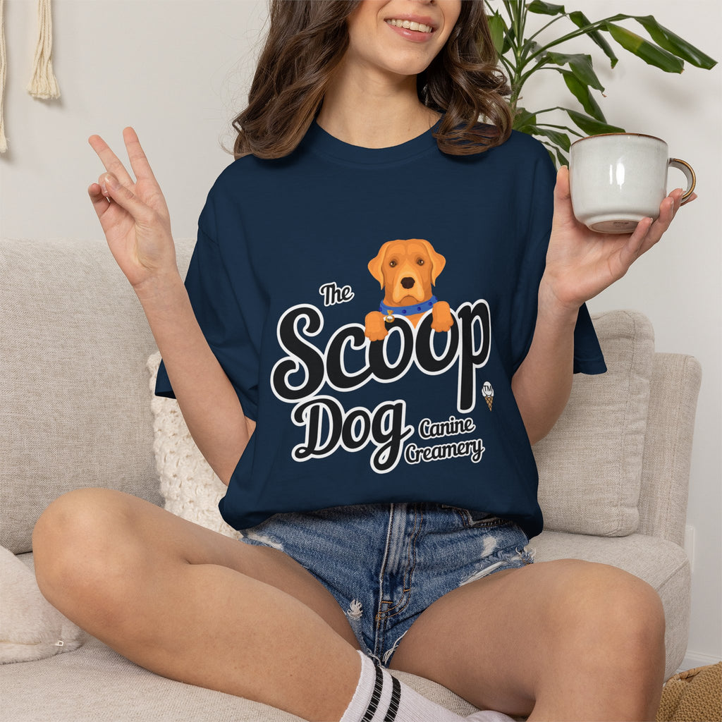 The Scoop Dog T-Shirt — Cute Canine Creamery Tee